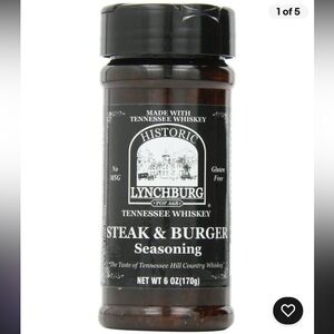 Lynchburg burger and steak seasoning